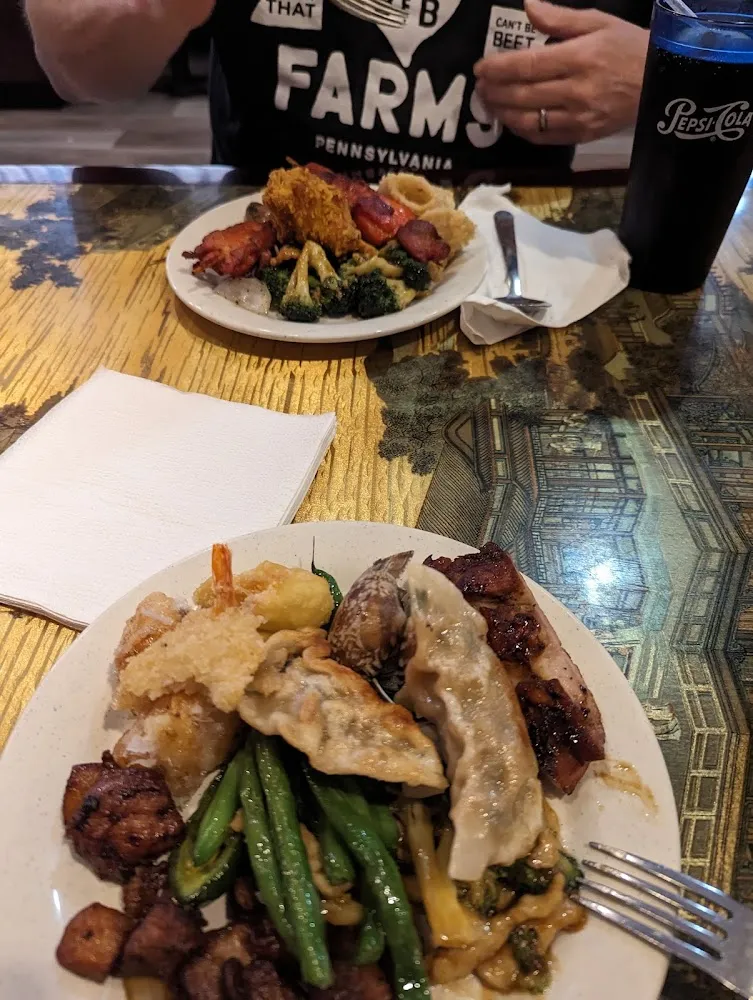 Orange Chicken Dumplings String Beans